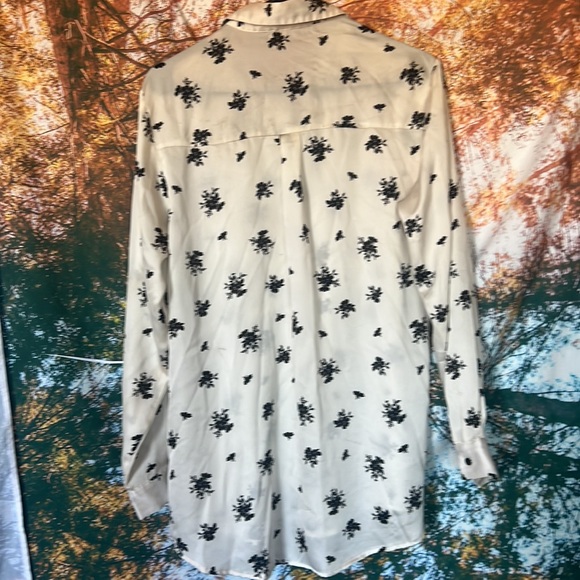 Zara Button Down satin blouse size S - Picture 5 of 5